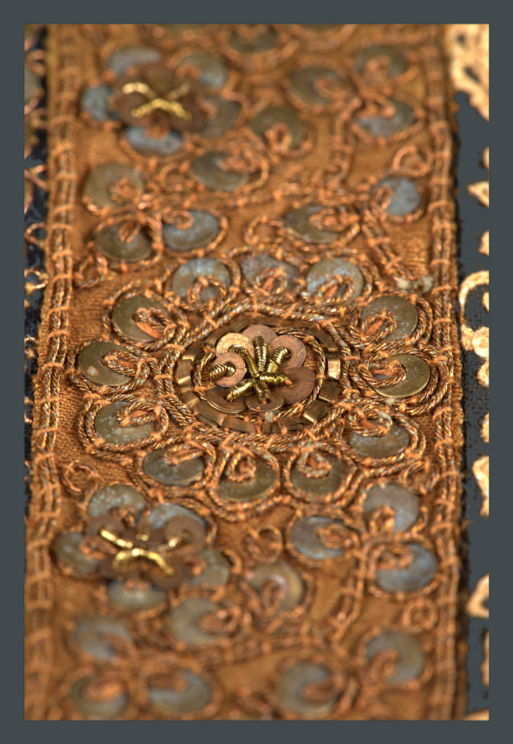 Argaman collection — singular hand-embroidered challah cover