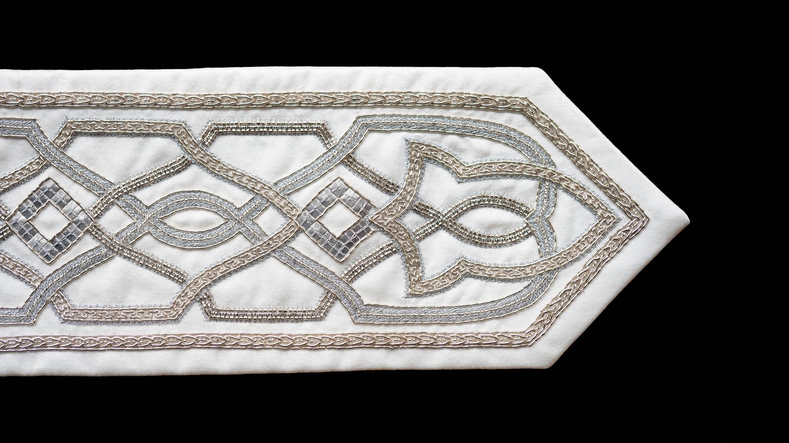 Netzach atarah, hand-embroidered