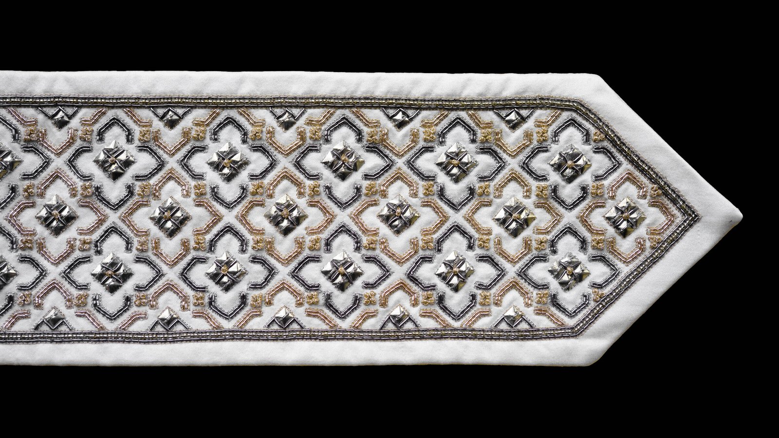 Yesod atarah, hand-embroidered
